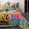 designer bedding king sets rainbow bohemian pattern printed top cotton queen size duvet cover fashion pillowcases comforter set covers s