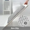 BADMATS 3D Embossing Therapschuim zacht Non-slip Absorberend wasbaar Wasbaar Toiletbodem Mat Home Badkamer Tapijten Koral tapijt