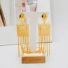 Moda Indian Dubai Gold Color Tassel Jewelry Conjunto para Mulheres Colar Longo Longo Nigeriano Casamento de Chegaros Conjuntos 240506