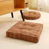 Pillow Seat Non-deformation Plush Memory Foam Square/Round Living Room Office Chair Car Hip Protection