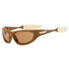 Novo estilo de instagram yk personalizado picante girl sunglasses para mulheres à prova de vento e copos de pilotagem resistentes a UV para homens