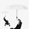 Stroller-onderdelen Clip op stoel paraplu klem op 360 verstelbare zonschaduw drukkoel Parasol UPF 50 clip-on voor