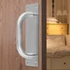 Ramy nowoczesne klamka przesuwane drzwi ślizganie się srebrna stal nierdzewna ciężka uchwyt 200 65 mm szafa na bramę toalety