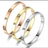 Amanti Bracciale esclusivo per mostrare amore Bracciale d'oro rosa 18k Femmina Coppia Full With Common Cart e C Family Bracciale