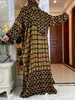 Vêtements ethniques 2024 NOUVEAU MUSLUM COTTON LADYS ABAYAS RAMADAN GARMENT DUBAI TURKEUR MIDGE EST FEMME ROBE LORDE Africain Robe Turban Joint T240510