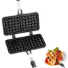 Kitchen Niestick Waffles Maker Maszyna do pieczenia formy bąbelkowe jajko ciasto piekarnik Piekarnik Waffle Piecz gazowy Użyj 240509