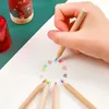 Bleistifte Weihnachten 12 Buntes Bleistift Set Kunstmalerei Nicht giftiger Öl Basis Bleistift Set Künstler Zeichnen skizzieren Weihnachtsgeschenk D240510