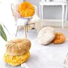 Pillow Solid Color Handmade Small Pumpkin Yellow Gray Decorative Pillows Nordic INS Style Chair Velvet Home Sofa Round S