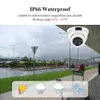 Cameras IP 2,8 mm large angle 8MP 4K IP CAME CAMERIE EXTÉRIEUR AI DETECTION HUMAIN H.265 ONVF CCTV METAL DOME Infrarouge 5MP 4MP POE Video Security Camera D240510