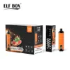 Elf Box Shisha 16000 Puff descartável e cigarros malha bobina 28ml PRESSO ATRIMEIRO PODO 600mAH CIGs eletrônicos de bateria 0% 2% 3% 5% Pushs 16k Vape caneta
