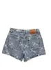 Jeans femininos shorts shorts soltos finos com orifícios e borlas de verão calças sexy