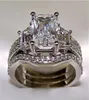 Vintage 10k białe złoto 3CT Lab Diamond Pierścień 925 SREBRNY SREBRNY BIJOU PIERANOWY WEDLIDA PIERANOWY FOR WOMEN MĘŻCZYZNA BINESTY275E7099320