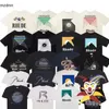 Rhude Mens T Shirt Designer For Men Womens Shirts Fashion Tshirt With Letters Casual Summer Short Sleeve Tees Woman Clothing