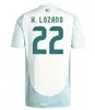 Mexique 2024 Copa America Raul Chicharito Soccer Jerseys 2024 LOZANO DOS SANTOS 24 25 H.LOZANO Men Kids Football Shirts Uniforms Fans Player Player Version