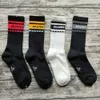 Men's Socks Yamamoto Yuki Ys Mens and Womens Mid Length Sports Cotton Socks Letter Stripe Couple Comfortable Casual Socks 8d77