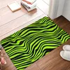 Baignoires Tiger Green Tiger Ligne Mat Animal Imprimer la salle de douche pour décor de douche