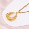 Серьги ожерелья устанавливают марокканские подвесные подвесные женские элегантные аксессуары для одежды изогнутый дизайн