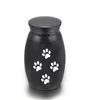 Mini petit cerclier pour animaux de compagnie urnes commémorative Urn Pet PAW ARRES HOLDER CRIMMations Urn pour cendres Pet Dog Cat Urn Pendant 16x25mm9766770