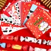 Gift Wrap 100 Pcs DIY Handmade Style Thick Xmas Party Nougat Candy Packaging Oil Paper Milk Taffy Wrapper Food Package