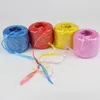 Opbergzakken 500 m/rol plastic touw balbanden pp kleur niet-slip scheurpakking bindingsgordel geschenkverpakking decoraties