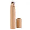 Matite professionista nuovo set a 12 colori colorato naturale colore matita colore di alta qualità Studente Drawing Pencil School Office Forniture D240510