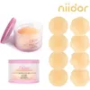 Niidor 8 pièces Couverture de mamelon en silicone Autocollants de soutien-gorge pour femmes réutilisables.