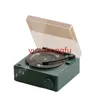 Table Cloth 2024 Retro Wireless Bluetooth Speaker Alarm Clock Small Record Player Portable High-quality Audio Home Smart Stereo