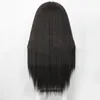 Peluca de cabello humano rizado HD encaje transparente de encaje