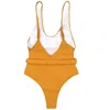 Dames zwemkleding perimedes vrouwen zwempak versmolten een stuk pure kleur push-up gewatteerde bh-strand bikini jurk cover-up zwemkleding#g30