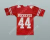 Custom Nome Nome Nome Mens Youth/Kids Ohio State Buckeyes 44 Red Football Jersey Top Top S-6xl Cucite