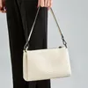 Шкоры женская элегантность Высококачественная подлинная кожаная сумка для плеча 2024 модная маленькая сумочка дамы