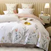 Set di biancheria da letto set di imballaggi da regalo in stile fiore di lussuosa camera da letto di lusso