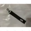 LULULEMO DESIGNER KEYCHAINS Fashion Lu Fashion Yoga Keychain Women Fitness Running Elastic Lanyards High Quality 5st per Lot 97 874