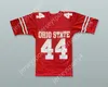 Custom Nome Nome Nome Mens Youth/Kids Ohio State Buckeyes 44 Red Football Jersey Top Top S-6xl Cucite