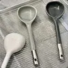 Spoons Light Luxury Ceramic Soup Spoon High Temperatur Motent Kitchenware Hushåll Långt handtag Köksredskap