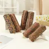 DHL100PCS POTENTERZAKS Cork Leer Geometrie Afdrukken Grote capaciteit Lange make -uptas Mix Kleur