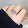Valentine ring first choice for important holiday gifts inlaid flower female finger gentle