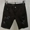 Vintage Mens Shorts Denim Jeans Designer Short Pants Blue And Black Multi Size Straight Pants Clothes FZ2405112