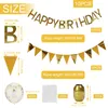 Décoration de fête 10pcs Séponiteurs Streamers Balloons clairs pour décorations d'anniversaire Plafond Happy