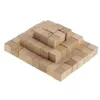 100 stcs natuurlijke houten bouwstenen stenen kubussen houtspeelgoed 240509