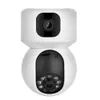 IP Cameras 4MP Yoosee Dual Lens Mini Safety Camera Color Night Vision Bidirectional Audio CCTV Wireless Indoor Camera d240510