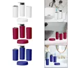 Bath Accessory Set 4x Plastic Bathroom Decor Sets For Countertop Apartment