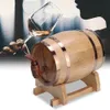 1L Mini Wooden Barrel Canna portatile Oak Wood Barrel Barrel Keg Home Brewing Equipment 240510