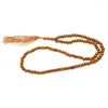 Charmarmband som håller radband 8mm 99 pärlor Bön med pärla stoppar muslimska trä religiösa smycken för unisex