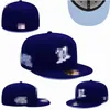 Chapeaux d'ajustement décontractés designer de concepteur de baseball bouchons de football lettre broderie coton toutes les équipes logo sport mondial patchés chapeaux fermés tailles 7-8 mix commander s-3