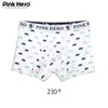 Sous-pants Pinkhero Print-D motifs amusants élégants mâles pour les hommes confortables et coton doux sous-vêtements boxer Briefs pour hommes