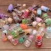 10st 830 Styles Mix Glass Bottles Milk Tea Cup Ball Earring Charms Diy Fynd Keychain Armband Pendant For Smycken Making 240507