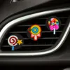 Gaskets Lollipop Cartoon Car Air Ventime Clip Clip Per Clips Conditionneur Drop Livraison OTO5P