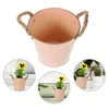 Vases Succulent Flower Pot Garden Planteur Indoor Vintage Container Decorative Bucket