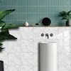 Wallpapers 4pcs imitatie marmeren behang waterdicht contactpapier zelfklevende wallstickers voor thuiskast aanrecht keuken